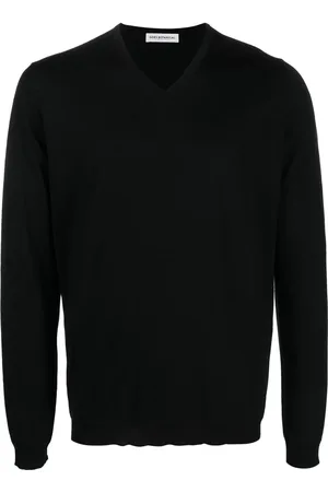 GOES BOTANICAL Merino-wool V-neck jumper