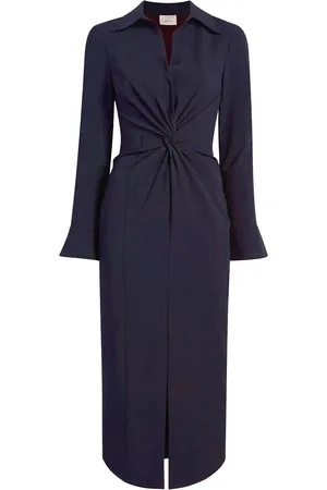 Cinq A Sept McKenna ruched shirt dress