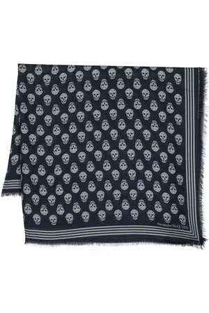 Alexander McQueen Skull print scarf