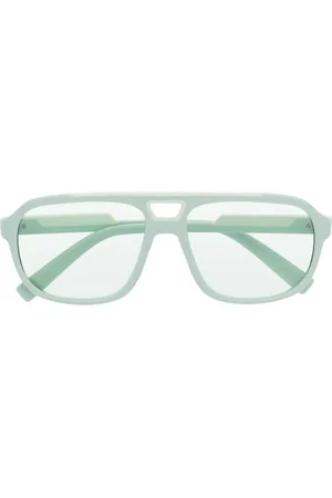 Dolce & Gabbana Pilot-frame tinted-lens sunglasses