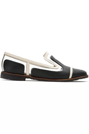 Studio Chofakian Panelled leather ballerinas