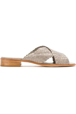 Sarah Chofakian Crossover strap sandals