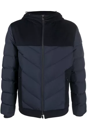 corneliani Hooded padded-design jacket