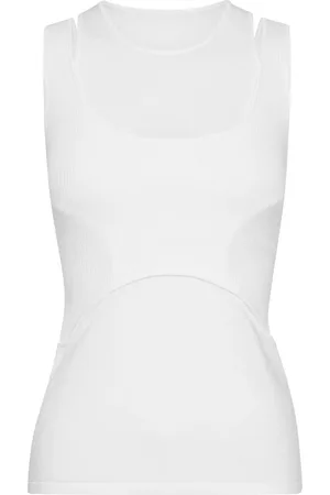 DION LEE Interlink knitted tank top