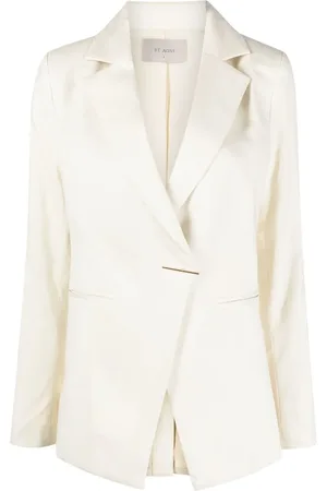 St Agni Wrap-front blazer