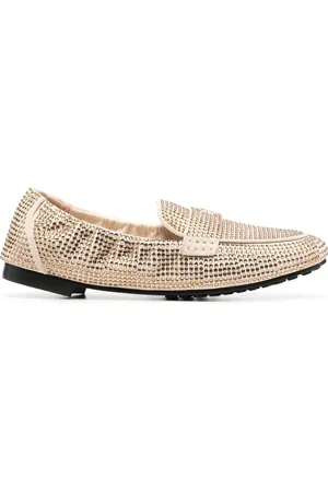 Tory Burch Crystal embellished loafers
