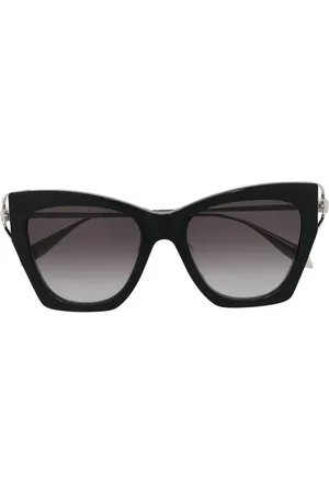 Alexander McQueen AM0375S cat-eye sunglasses