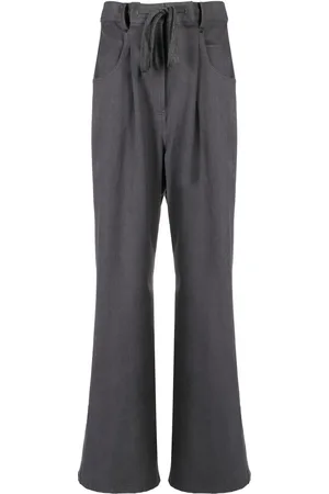 GOEN.J Drawstring straight-leg trousers