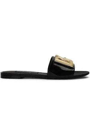 Dolce & Gabbana DG-logo leather sandals