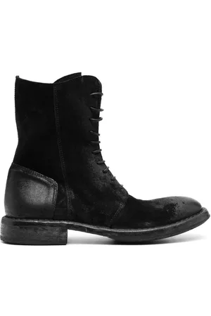 Moma Women Boots - Polacco worn-effect leather boots