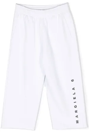 Maison Margiela Logo-print cotton trousers