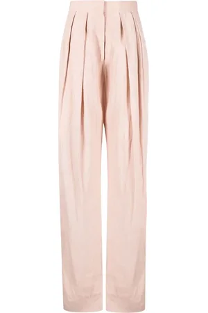 Stella McCartney High-waisted pleated trousers