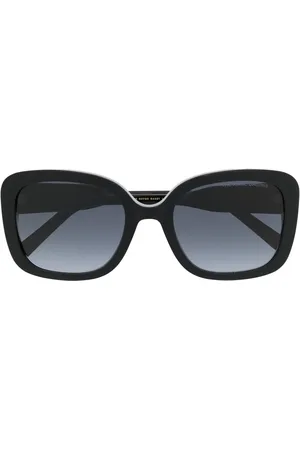 Marc Jacobs Logo-plaque square-frame sunglasses