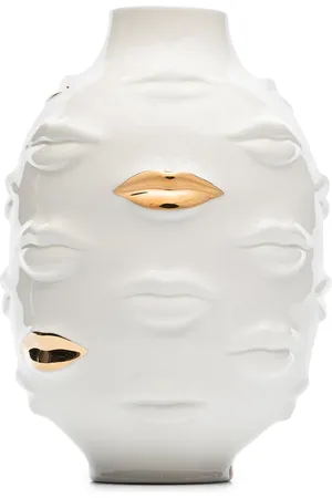 Jonathan Adler Gilded Gala porcelain vase