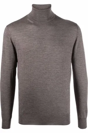 Cruciani Roll-neck cashmere-silk jumper
