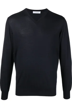 Cruciani Long-sleeve V-neck jumper