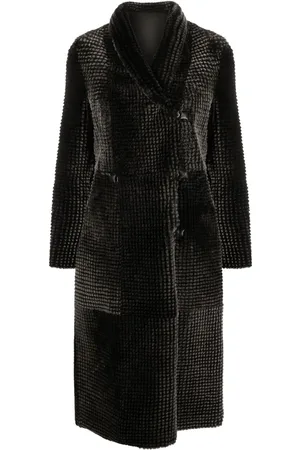 Emporio Armani Reversible double-breasted coat