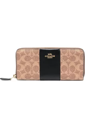 Coach heart-print Canvas Wallet - Farfetch