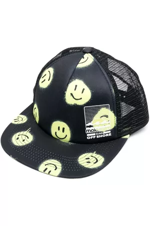 Molo Smiley-face-print hat