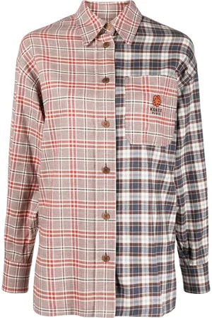 Kenzo Mix-print shirt