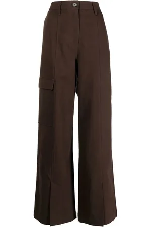 GOEN.J Wide-leg cargo trousers