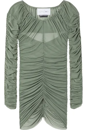 AZ FACTORY X Ester Manas ruched-detailed top