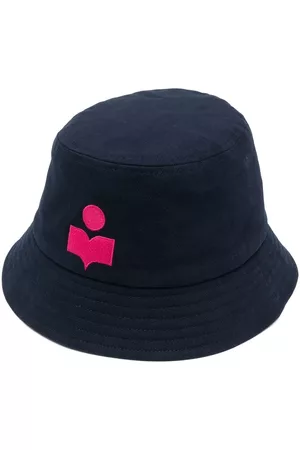 Isabel Marant Women Hats - Embroidered logo bucket hat