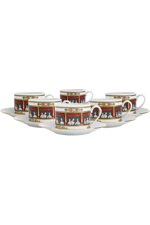 FORNASETTI Don Giovani 6 cup set