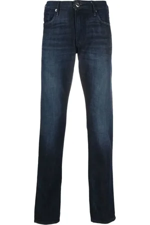 Emporio Armani Mid-rise straight-leg jeans