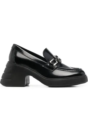 Hogan 70mm chunky leather loafers