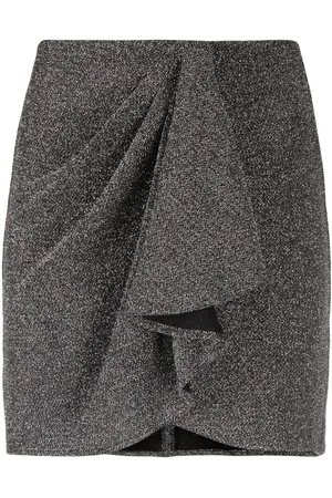 Marant Etoile Bergen draped mini skirt