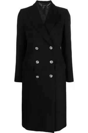 Philipp Plein Double-breasted mid-length coat