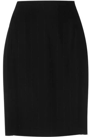 Gianfranco Ferré 1990s pinstripe pencil skirt