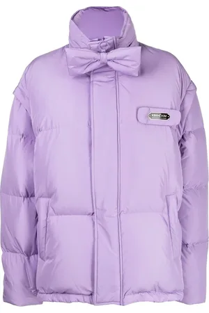 KIMHEKIM Detachable-sleeve puffer jacket