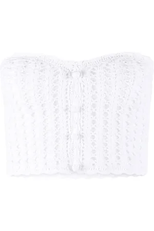 RTA Malu crochet crop top