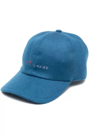Kiton Logo embroidery cashmere baseball cap