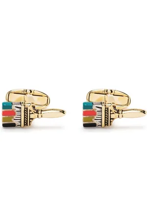 Paul Smith Paintbrush enamel cufflinks