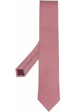 Salvatore Ferragamo Men Bow Ties - Gancini-pattern tie