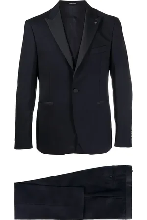 TAGLIATORE Single-breasted three-piece tuxedo suit