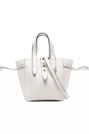 Furla Net leather tote bag