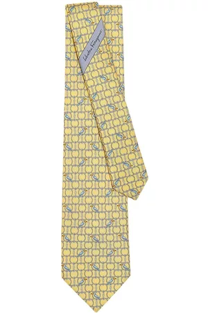 Salvatore Ferragamo Toucan-print silk tie