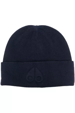 Moose Knuckles Men Beanies - Knitted wool beanie hat