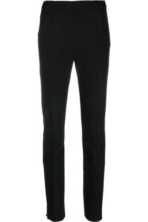 By Malene Birger Mid-rise slim fit trousers