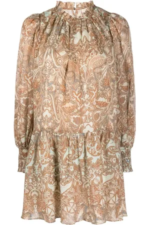 ULLA JOHNSON Floral-print minidress