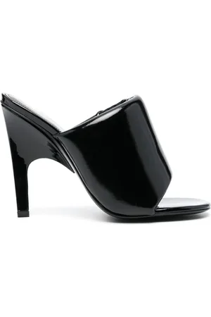 The Attico Rem 100mm patent leather mules