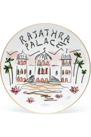 RICHARD GINORI 1735 Rajathra Palace porcelain plate