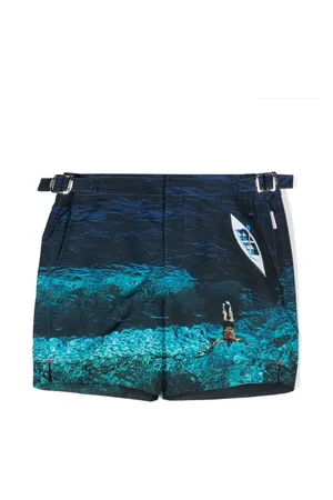 Orlebar Brown Russell photograph-print swim shorts