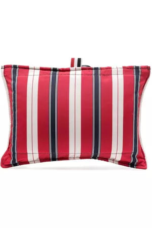 Thom Browne Women 17 Inch Laptop Bags - Small Pillow silk clutch bag
