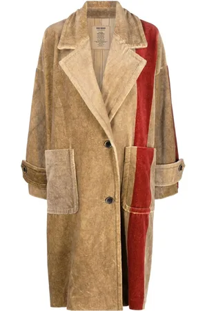 UMA WANG Oversize panelled coat
