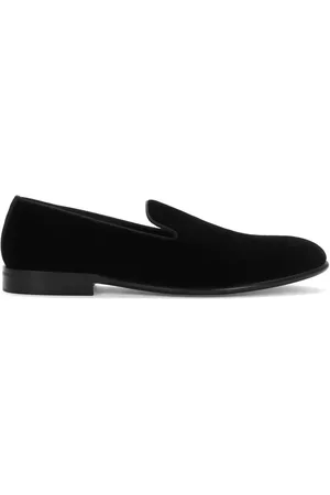 Dolce & Gabbana Classic velvet slippers